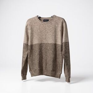 American Eagle Outfitters Men's Brown Crewneck Sweater